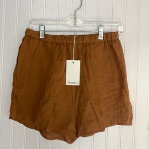 Vitamin A Women's Rust Brown Athletic Shorts